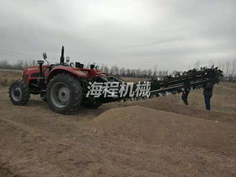 大型链式开沟机